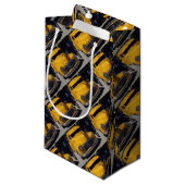 Klassieke Car Gift Bag voor hem Klein Cadeauzakje (Voorkant Gekanteld)