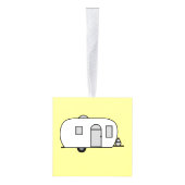  klassieke caravan met afgeronde caravan decoratie (Rechts)