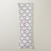 klassieke caravan met afgeronde caravan lichaamskussen (Voorkant Verticaal)