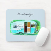  klassieke caravan met zigeunerlijker muismat (Met muis)