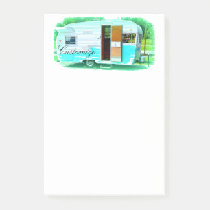  klassieke caravan met zigeunerlijker post-it® notes