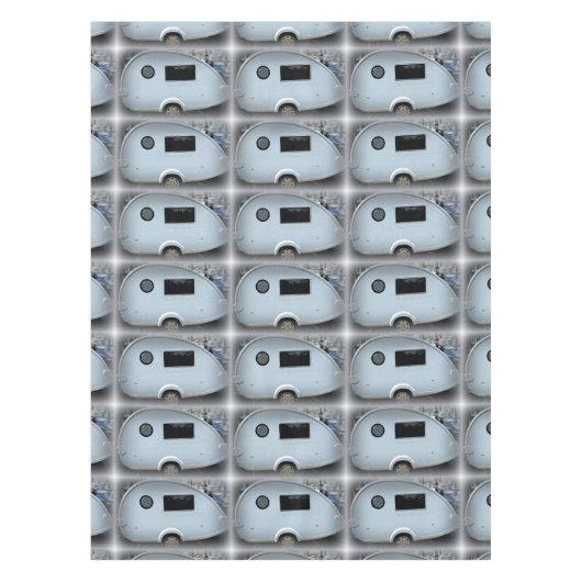 klassieke caravan Thunder_Cove Tafelkleed (Voorkant)