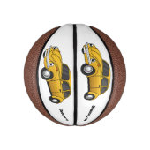 Klassieke cartoon basketbal (Verticaal)