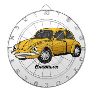 Klassieke cartoon dartbord