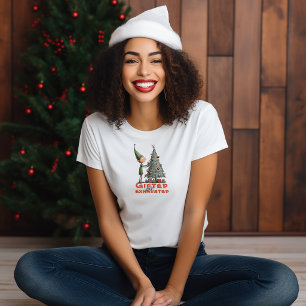Klassieke cartoon elf ironische wensen t-shirt