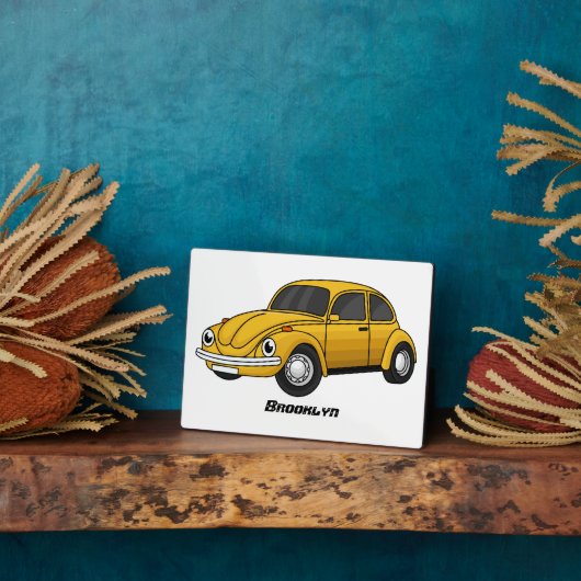 Klassieke cartoon fotoplaat (Zijkant)