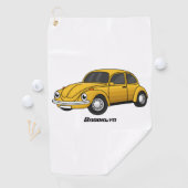 Klassieke cartoon golfhanddoek (Insitu)