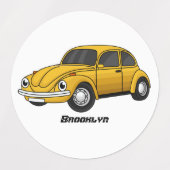Klassieke cartoon labels (Design 1)