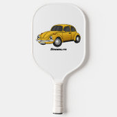 Klassieke cartoon pickleball paddle (Achterkant)
