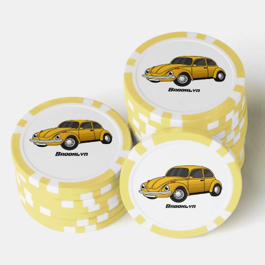 Klassieke cartoon poker chips (Opstapeling)