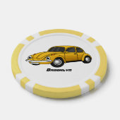 Klassieke cartoon poker chips (Enkel)