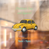 Klassieke cartoon raamsticker (Vel 2)