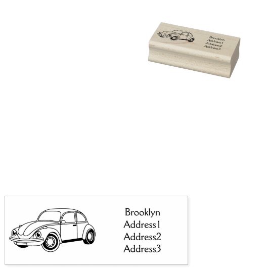 Klassieke cartoon rubberstempel (Gestempeld)