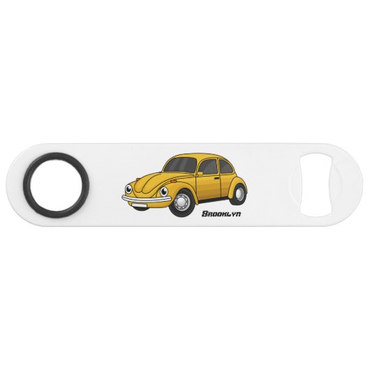 Klassieke cartoon speed flessenopener (Voorkant (Horizontaal))