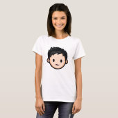 Klassieke Cartoon T-shirt (Voorkant volledig)
