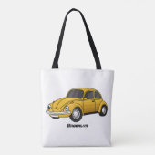 Klassieke cartoon tote bag (Achterkant)