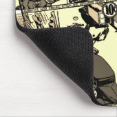 Klassieke CAT-MAN Comics Mousepad Muismat (Hoek)