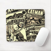 Klassieke CAT-MAN Comics Mousepad Muismat (Met muis)