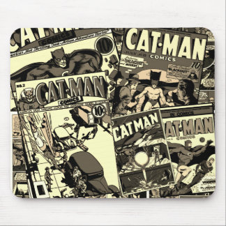 Klassieke CAT-MAN Comics Mousepad Muismat