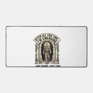 Klassieke Cave Humor Graveergrafiek Shirt Ontwerp_ Bureaumat