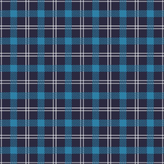 Klassieke Charmante Navy Check Deken Gezellige Vib