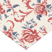 Klassieke charme: Franse rode provinciale inspirat Lange Tafelloper (Hoek)