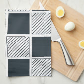 Klassieke cheques theedoek (Quarter Fold)