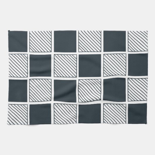Klassieke cheques theedoek (Horizontaal)