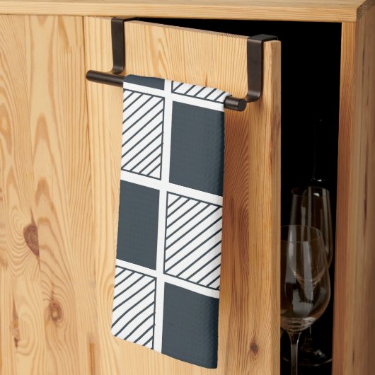 Klassieke cheques theedoek (Derde Gevouwen)