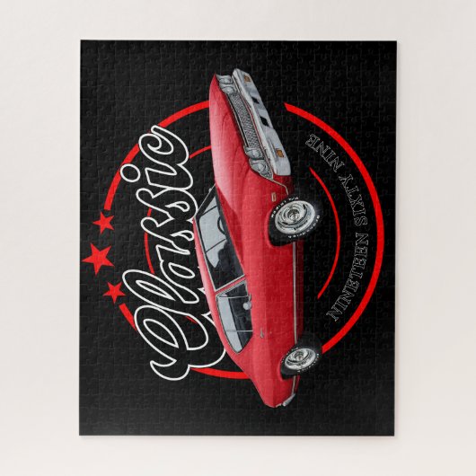 Klassieke Chevelle Legpuzzel (Verticaal)