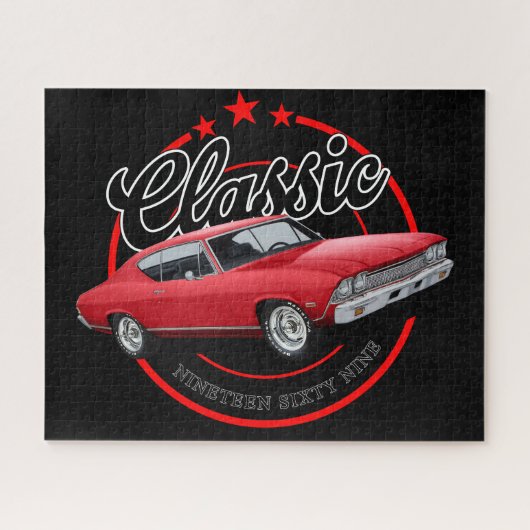 Klassieke Chevelle Legpuzzel (Horizontaal)