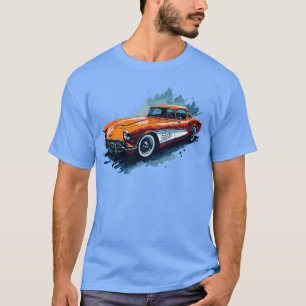 Klassieke Chevrolet Corvette 1953 T-shirt