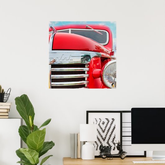 Klassieke Chevrolet Truck Poster (Thuiskantoor)