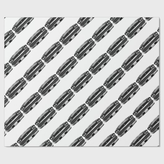 Klassieke Chevy Cadeaupapier (Vlak)