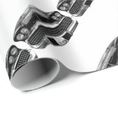 Klassieke Chevy Cadeaupapier (Rol Hoek)