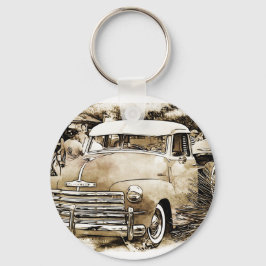 Klassieke Chevy Chevrolet Truck Sleutelhanger