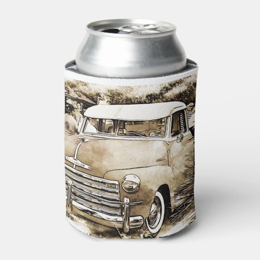 Klassieke Chevy Chevrolet Truck uit 1950 Blikjeskoeler (Blikje Voorkant)