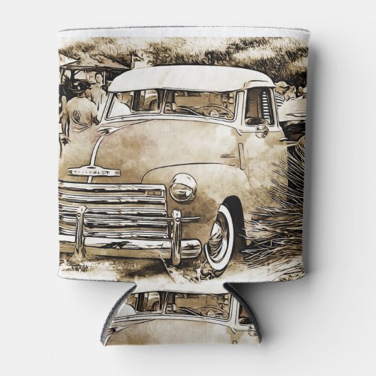 Klassieke Chevy Chevrolet Truck uit 1950 Blikjeskoeler (Voorkant)