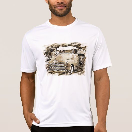 Klassieke Chevy Chevrolet Truck uit 1950 T-shirt (Voorkant)