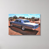 Klassieke Chevy Impala Hot Rod Canvas Afdruk (Voorkant)