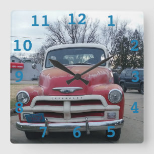 Klassieke Chevy Pickup Wall klok