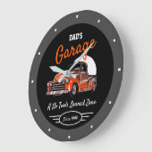 Klassieke Chevy Truck Garage Papa's Elke naam zwar Grote Klok (Hoek)