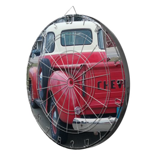 Klassieke Chevy Truck Tailgate Dartboard Dartbord (Voorkant Rechts)