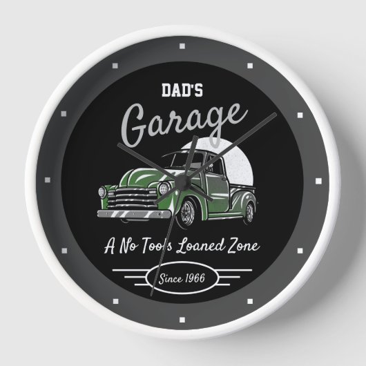 Klassieke Chevy Vrachtwagen Garage Papa's Elke Naa (Voorkant)
