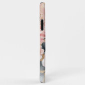 Klassieke Chic Rozen Fijne Kunst Botanische Schild Case-Mate iPhone Case (Achterkant/rechts)