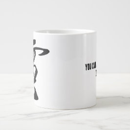 Klassieke Chinese kalligrafie-elektriciteit-#001- Grote Koffiekop