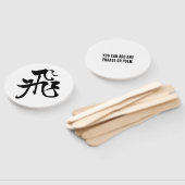 Klassieke Chinese kalligrafie-Fly-#001- Handwaaier (Niet-gemonteerd)