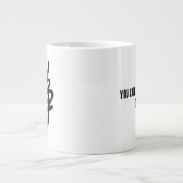 Klassieke Chinese kalligrafie-kalm-#001- Grote Koffiekop