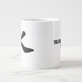 Klassieke Chinese kalligrafie-Water-#001- Grote Koffiekop