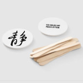 Klassieke Chinese kalligrafie-Water-#001- Handwaaier (Niet-gemonteerd)